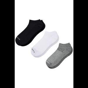Comrad Womens 3-Pack Nylon Ankle-Length Support Socks Basic